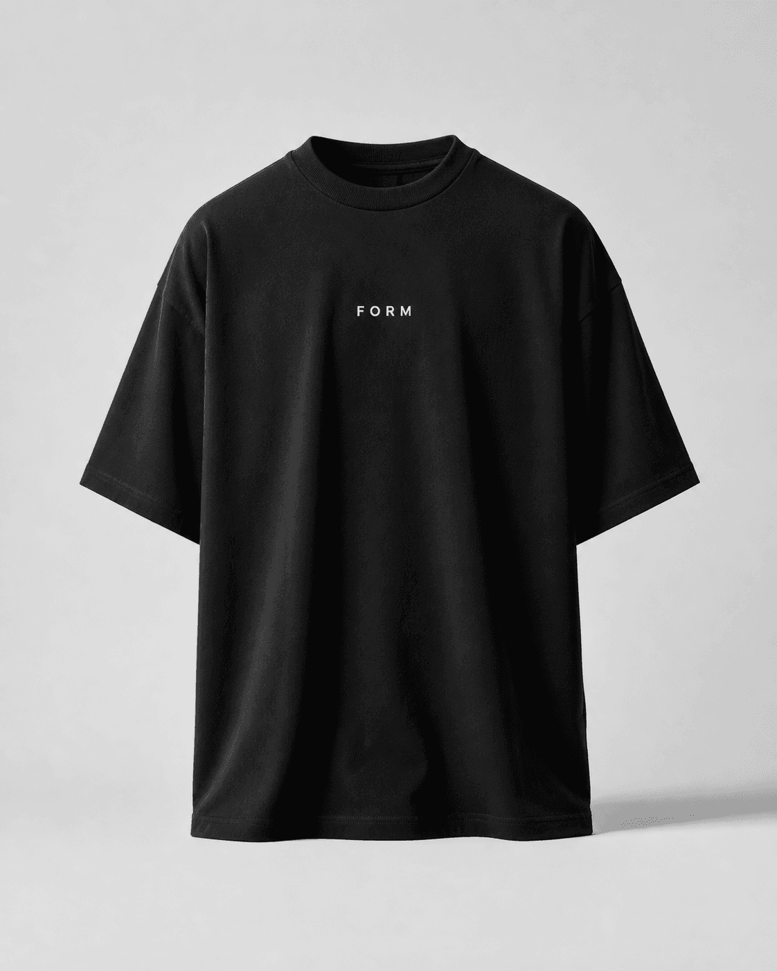 Form Tee, dark heavyweight T-shirt